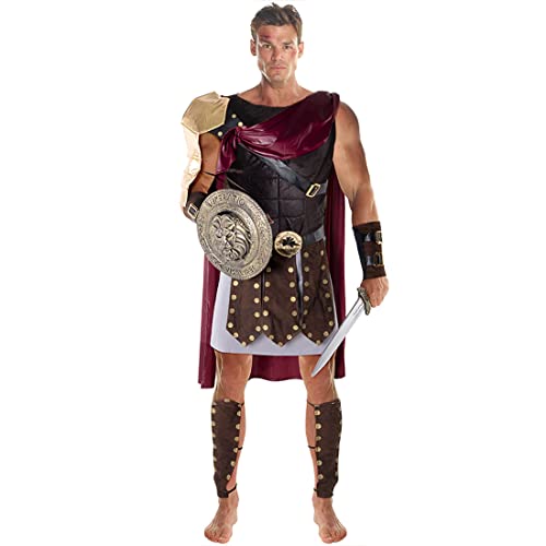 Morph Disfraz Gladiador Hombre, Traje Romano Hombre, Disfraz De Romano Adulto, Disfraz Legionario Hombre, Disfraz Soldado Romano, Disfraces Espartano, Disfraz Carnaval Hombre Talla L