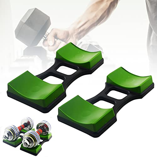 MOVKZACV Soporte para mancuernas, accesorios para equipos de levantamiento de pesas en el gimnasio en casa - Soporte de almacenamiento para mancuernas Soporte fijo para piso (tamaño: S)