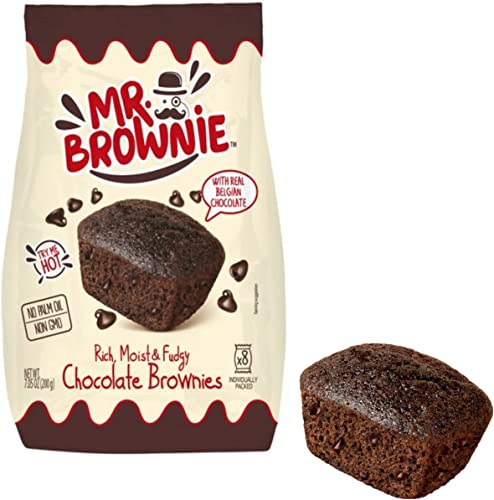 Mr. Brownie con Chocolate Belga, 200g