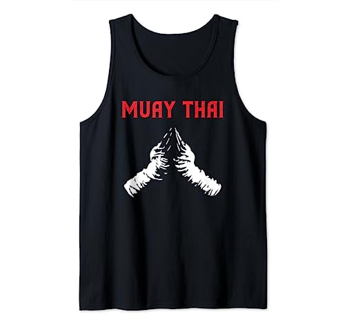 Muay Thai Artes Marciales Thai Boxing Entrenador Amante Regalos Camiseta sin Mangas