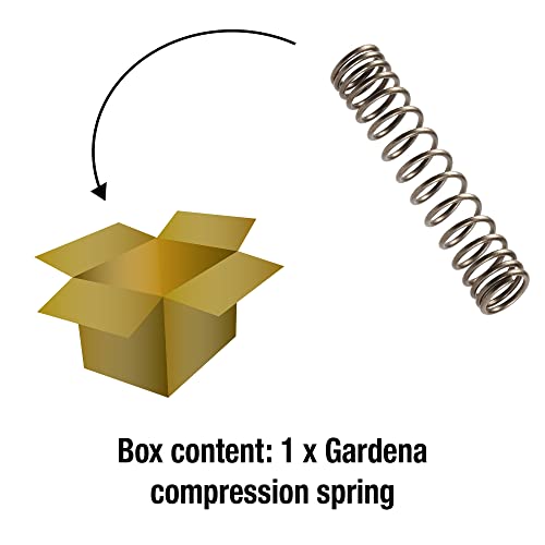 Muelle de compresión GARDENA: muelle de recambio para tijeras de jardinería GARDENA, fácil cambio (5379-20), Estándar