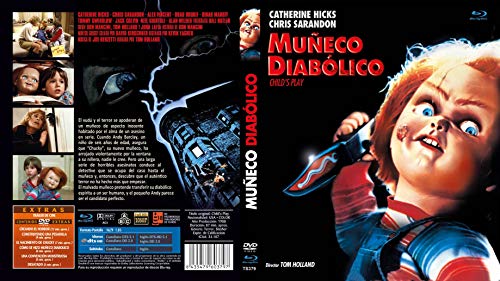 Muñeco Diabolico BD + DVD de Extras + Slip Cover 1988 Child's Play [Blu-ray]