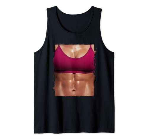 Músculo falso I mujer fitness sueño mujer fitness cuerpo de Camiseta sin Mangas