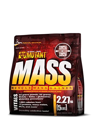 Mutant Mass 2.27 kg Sabor Triple-Chocolate