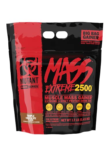 Mutant Mass Extreme 2500, Triple Chocolate - 5450g