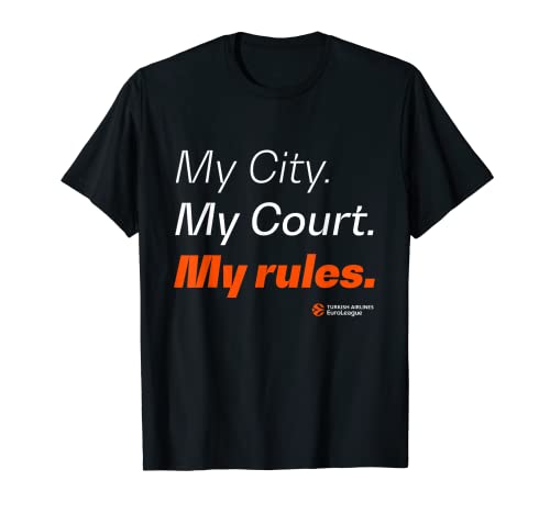 MY CITY. MY COURT. MY RULES (3.1) Camiseta