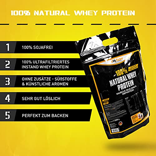 My Supps 750g 100 Percent Natural Whey Protein
