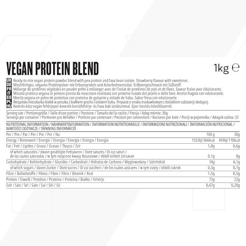 MyProtein Myprotein Vegan Protein Blend V3 1000 g