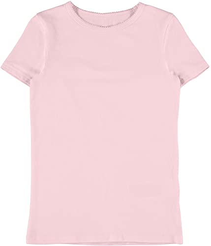 NAME IT Nkftop SS Slim 2P Barely Pink Noos Camiseta, 158-164 para Niñas