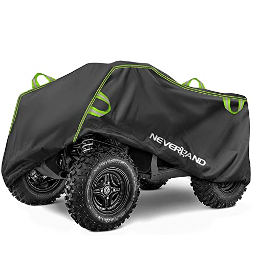 Neverland Funda Quad,Impermeable Cubierta para Quad ATV Cover Exterior con Tafetán de Poliéster Agujeros para la Cerraduracubre para Quad Protección contra la Lluvia Nieve Polvo Granizo Sol XL