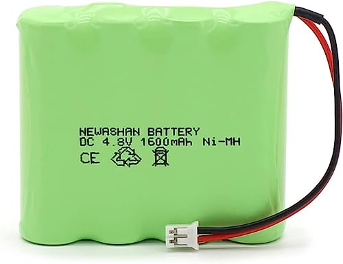 NEWASHAN Batería compatible con Sport-ELEC Multisport Pro Precision 1600mAh 4,8V Recargable Ni-MH AA Batería con conector (paquete de 1)