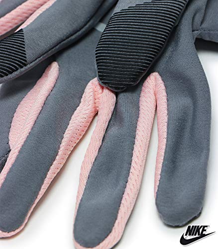 Nike 9331/67 Guantes para Hombre, tecnología Lightweight, 082, Negro/Plateado, Talla M