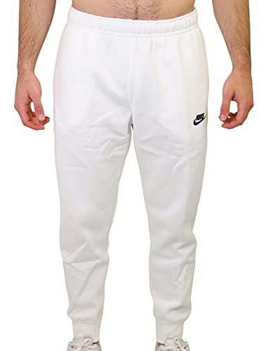 NIKE BV2671 M NSW Club JGGR BB Pants Men's White/White/Black M