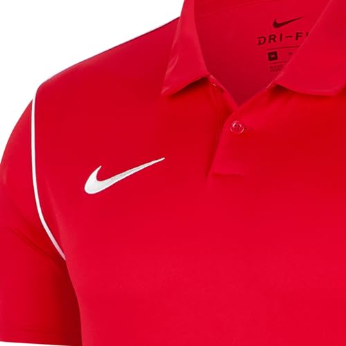 NIKE BV6879-657 Camiseta Deportiva de Polo para Hombre, University Red/White, Talla: M