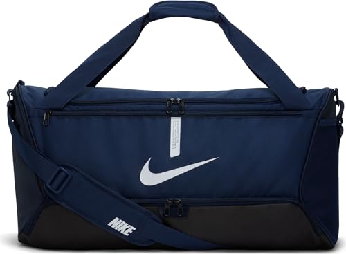 Nike Duffel (Medium) Academy Team Gym Bag, Unisex-Adulto, Navy/Black, 60L