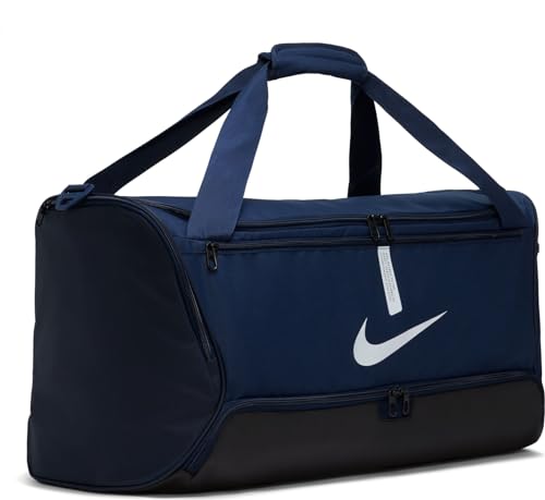 Nike Duffel (Medium) Academy Team Gym Bag, Unisex-Adulto, Navy/Black, 60L
