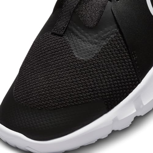 Nike Flex Runner 2, Big Kids' Road Running Shoes Unisex-Niños, Black White Photo Blue University Gold, 37.5 EU
