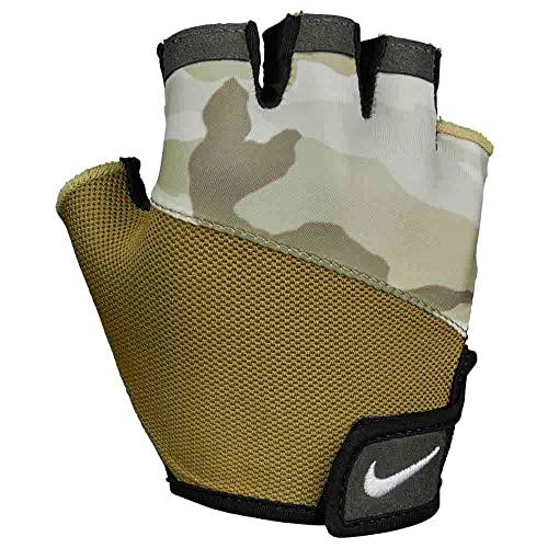 NIKE Gloves Gym Elemental Fitness - Guantes para Mujer (Talla S), Color Negro y Blanco
