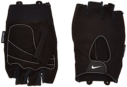 Nike Guantes para Hombre Fundamental, Negro/Blanco, M, 9.092.052.037