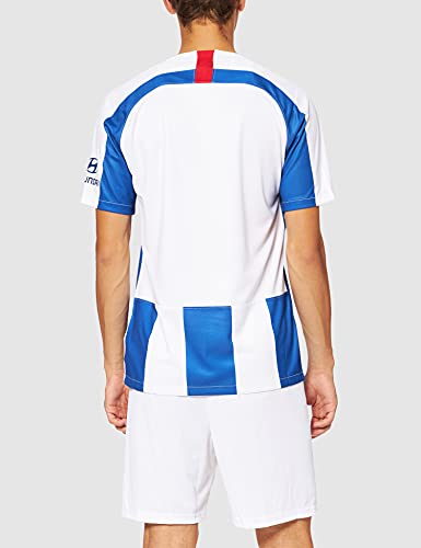 Nike Hbsc M Nk BRT Stad JSY SS Hm Football T-Shirt, Hombre, White/(Varsity Royal) (Full Sponsor), XL
