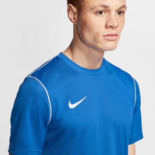Nike Hombre Camiseta de Manga Corta, Royal Blue/White/White, XL