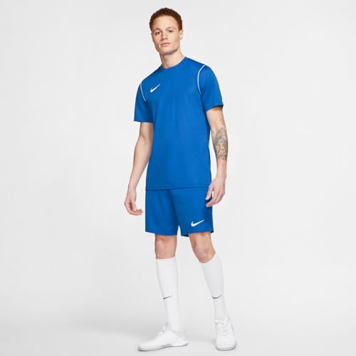 Nike Hombre Camiseta de Manga Corta, Royal Blue/White/White, XL