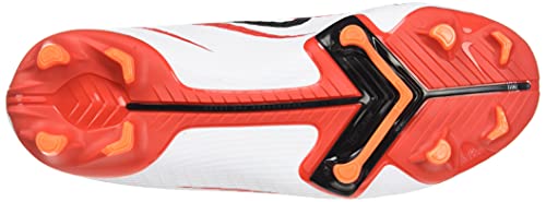 Nike Jr. Mercurial Superfly 8 Academy CR7 MG, Soccer Shoe, Chile Red/Black-White-Total Orange, 36 EU