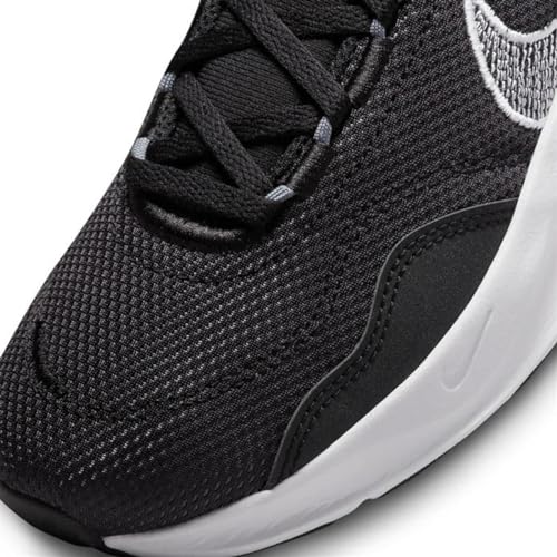 Nike Legend Essential 3, Sneaker Mujer, Black/White-Iron Grey, 37.5 EU