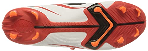 Nike Mercurial Superfly 8 Academy CR7 MG, Soccer Shoe Unisex Adulto, Chile Red/Black-White-Total Orange, 43 EU