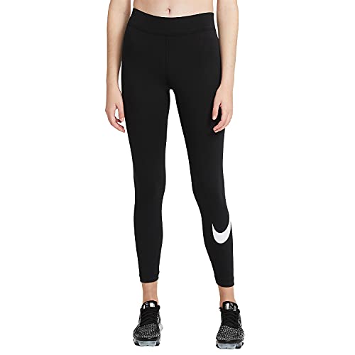 Nike Mujer Leggings, Black/(White), S