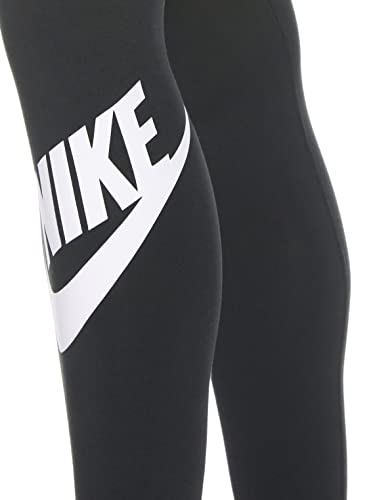 Nike Mujer Leggings, Black/(White), XS
