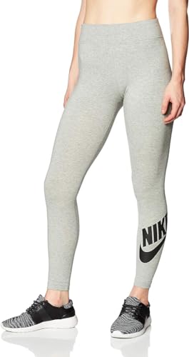 Nike Sweatpants Leggings para Mujer, Gris Caliente, M