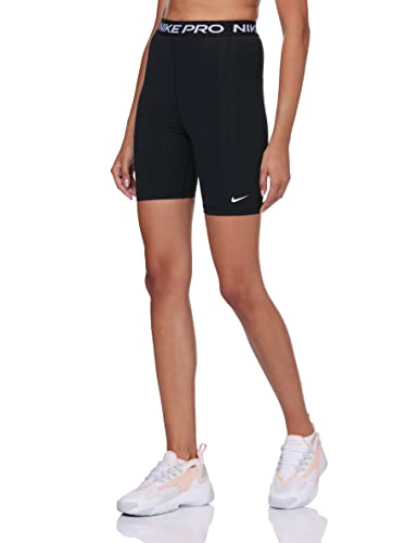 Nike W NP 365 Short 5IN Shorts, Womens, Black/(White), L