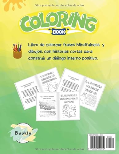 Niños Conscientes, Mentes Felices: Libro de colorear Mindfulness para niños con historias motivadoras.