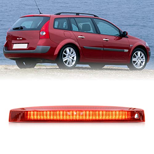 njssjd 1 luz de freno trasera LED de lente roja CHMSL central de montaje alto para MK2 Renault Megane II Estate 2003 2004 2005 2006 2007 2008 2009