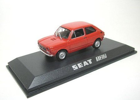NOREV 1/43 SEAT 127 72 Coral Red (japan import)