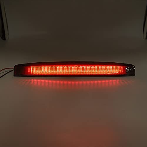 NSLUMO Lente ahumada LED roja tercera luz de freno para Ren/ault Megane II MK2 Estate lámpara de parada central trasera de montaje alto, OEM #: 8200175538
