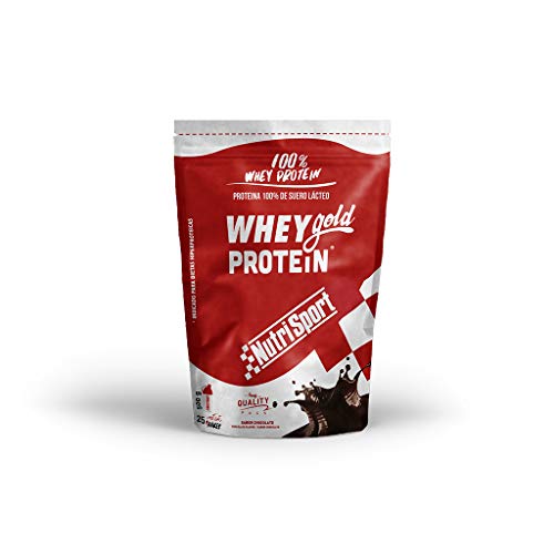 Nutrisport Whey Gold Protein Choco 500 Gr Bolsa De 500 Gramos 500 ml