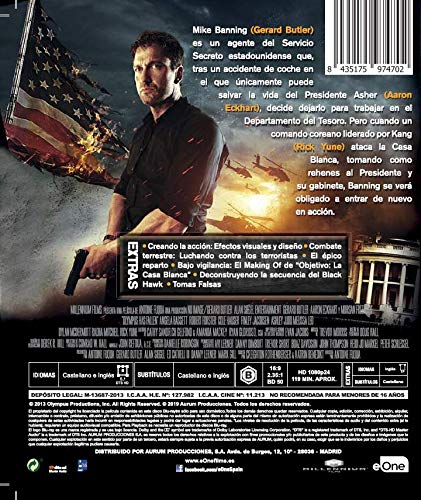 Objetivo: La Casa Blanca Blu-Ray [Blu-ray]