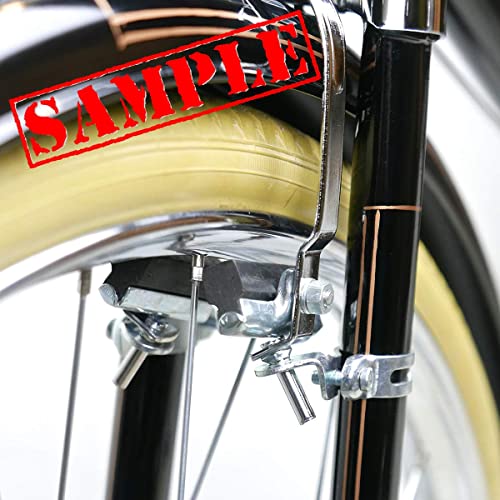 OldNewBikes Zapatas Almohadillas Patines Pastillas de Freno de 50mm (4 Unidades) para Bicicletas clásicas Retro Vintage con Frenos de Varilla