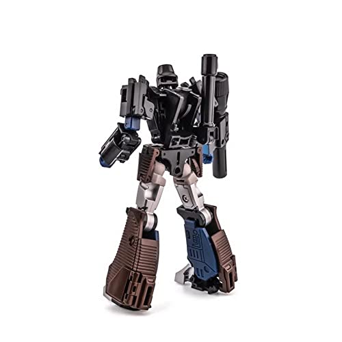 oLUes Transformers Toys, versión de Lujo a pequeña Escala H-9B Modelo de Robot de Figura de acción Megatron Adecuada for 6 años y más, Altura 12 cm