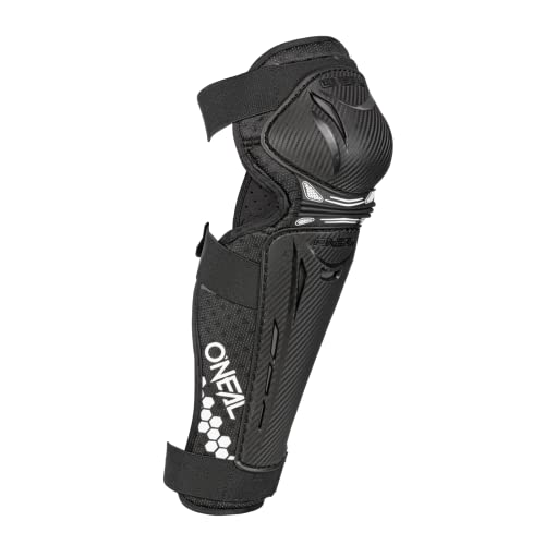 Oneal Trail FR Carbon Look Protectores de rodilla (Black/White,M)