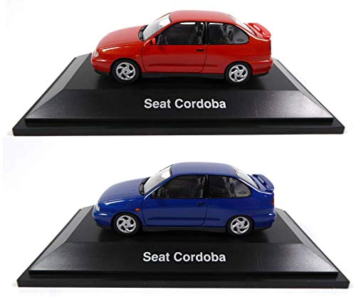 OPO 10 - Lote de 2 Autos 1/43 Compatible con Seat Cordoba SX (SE11 + SE12)