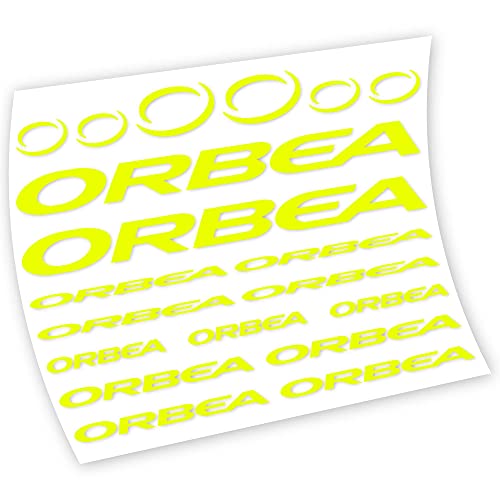 Orbea Pegatinas en vinilo adhesivo cuadro (NY - Néon yellow)