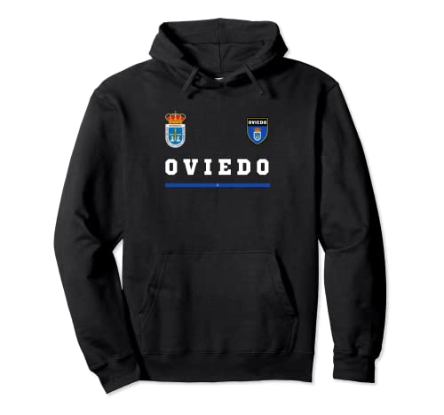 Oviedo Fútbol/Deportes Bandera Fútbol Camisetas Sudadera con Capucha