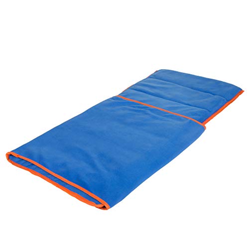 Pacific Play Tents 70010 Kids Day Dreamer Nap Sleep Mat con bolsa de transporte, 47 x 20.7 pulgadas, azul/naranja