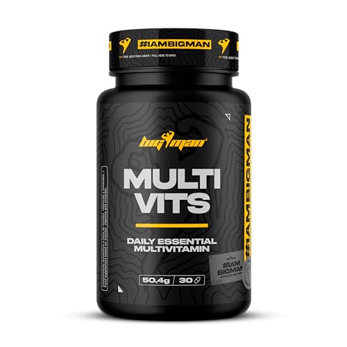 Pack BigMan Ultimate Whey Protein 2 kg + MULTI VITS Perlas 30 caps + Shaker REGALO Y MUESTRAS (FRESA) | Aumenta el crecimiento muscular | Entrenamientos intensos | Máxima asimilación