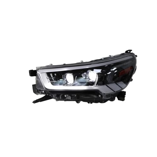 Pacum Estilo de coche Compatible con faros Hilux 2021 2022 HILUX VIGO Hilux Revo lámpara de cabeza bi-lente accesorios de señal de giro dinámico