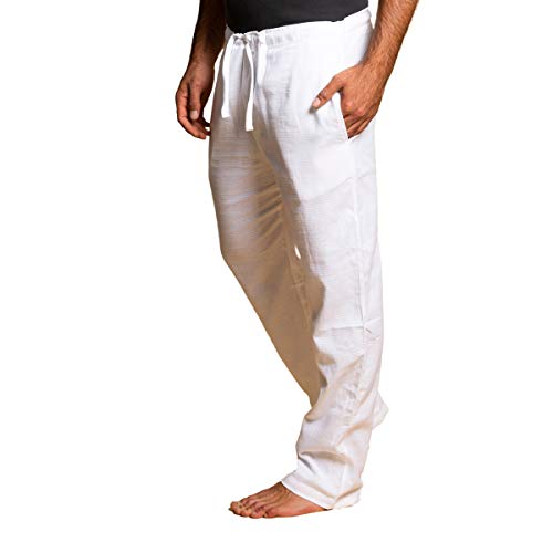 PANASIAM Pants,T01 in White, XL