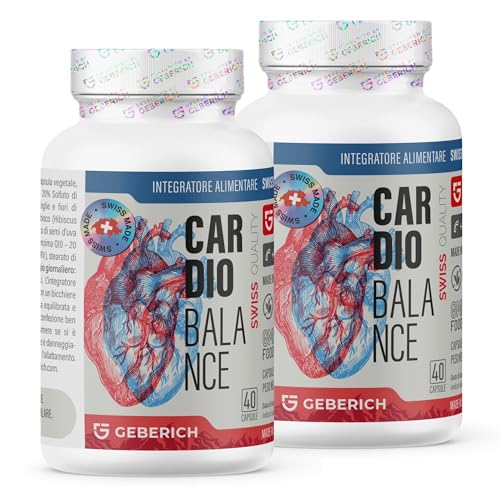 (Paquete de 2) Cardiobalance – Salud Cardiovascular – 40 Cápsulas – con Coenzima Q10, L-arginina